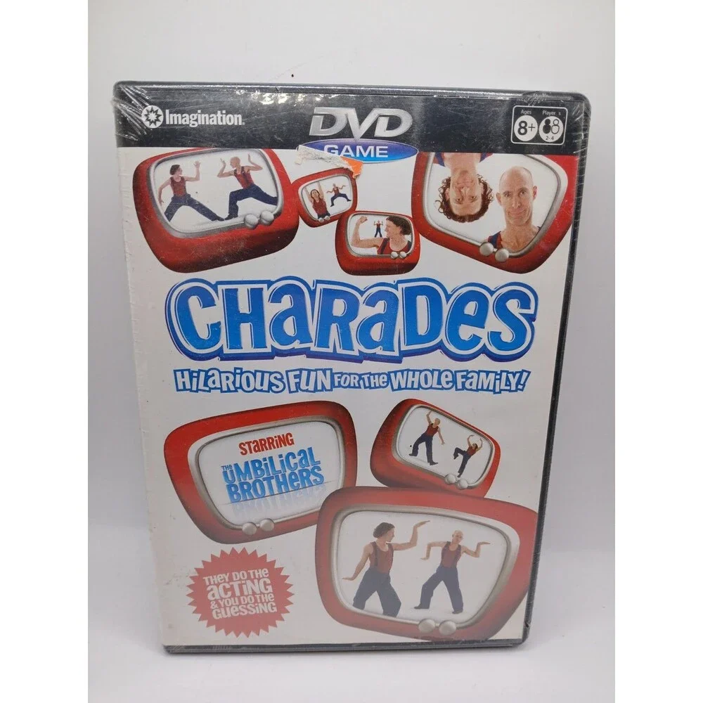 Charades [Interactive DVD Game, 669165001187] Hilarious Fun For The Whole Family